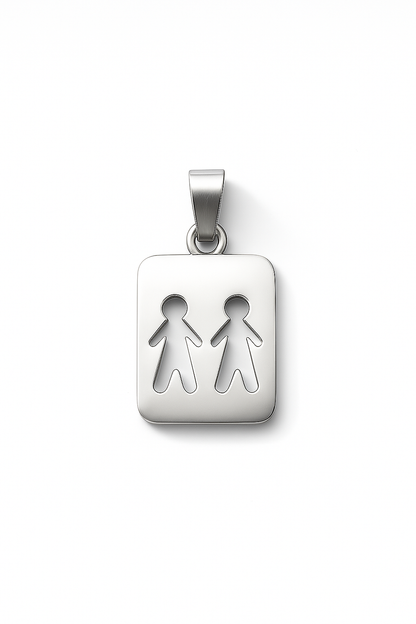 Colgante de 2 Niños