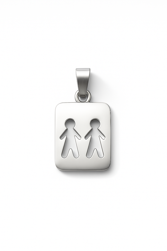 Colgante de 2 Niños