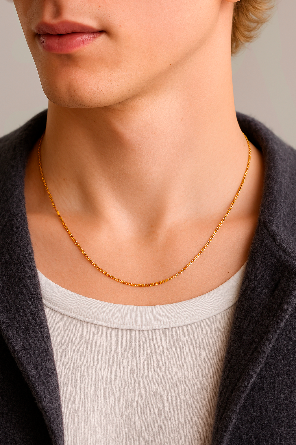 Gargantilla 45 cms Eslabonada Modelo Noa