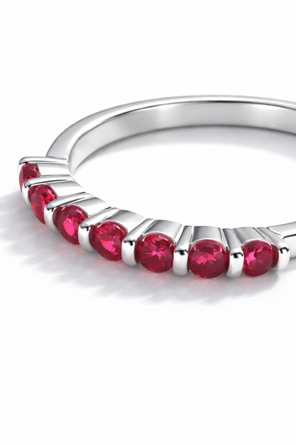 Anillo Media Eternity Modelo Aurelia