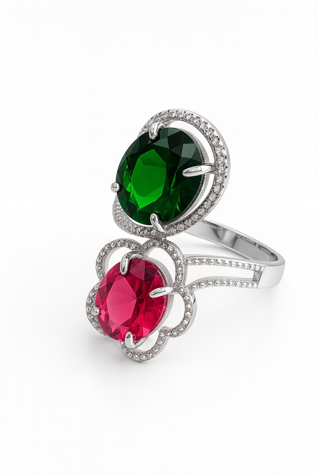 Anillo doble modelo Aelia