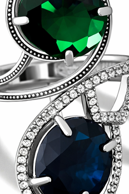 Anillo doble modelo Aelia