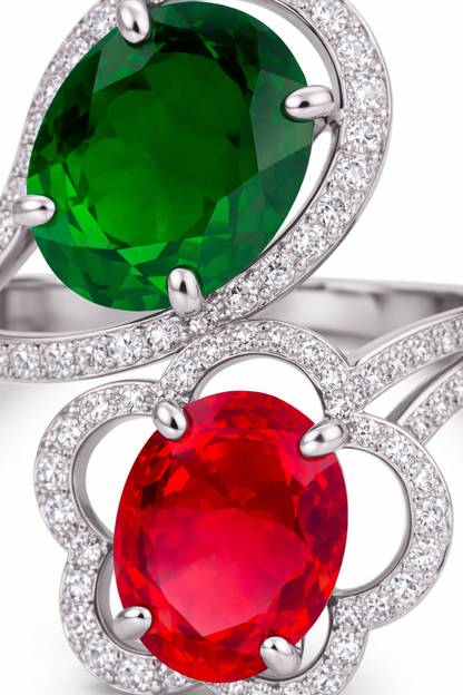 Anillo doble modelo Aelia