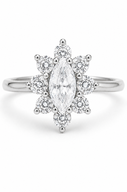 Anillo de Plata modelo Lady Di