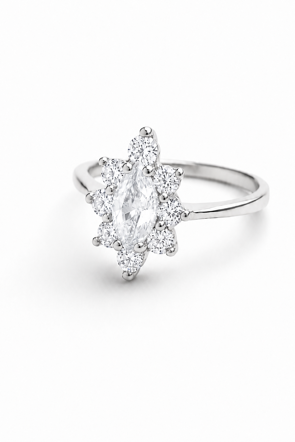 Anillo de Plata modelo Lady Di