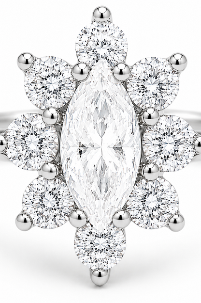 Anillo de Plata modelo Lady Di