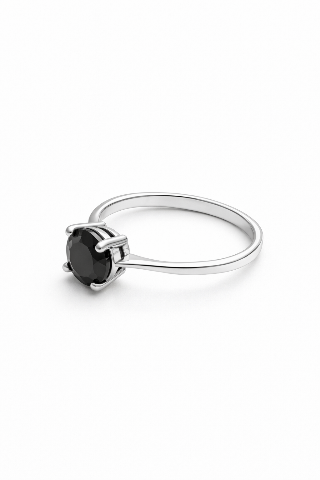 Anillo Circón Negro modelo Noctis