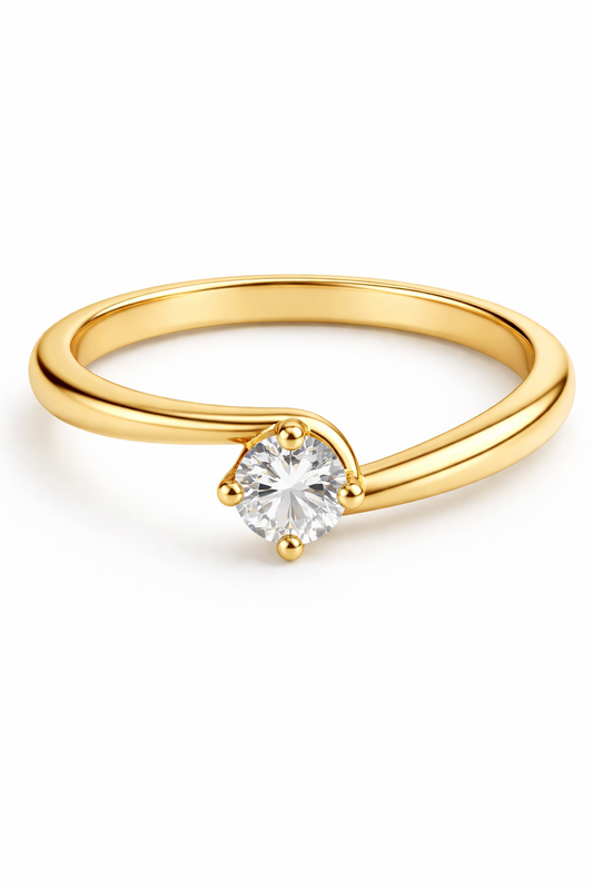 Anillo Oro 18K Modelo Inés