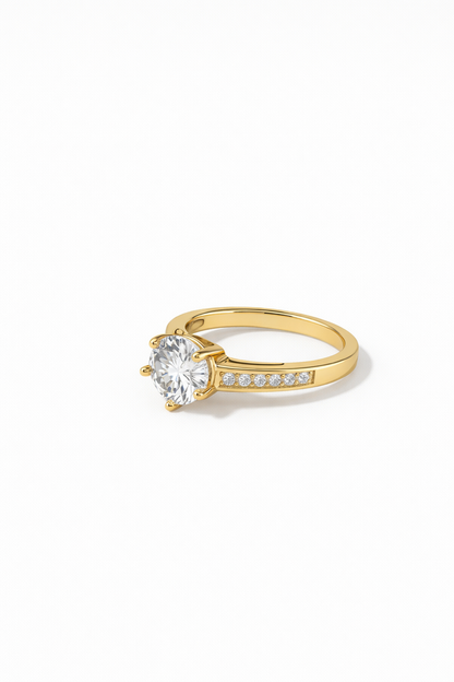Anillo Oro 18K modelo Bela