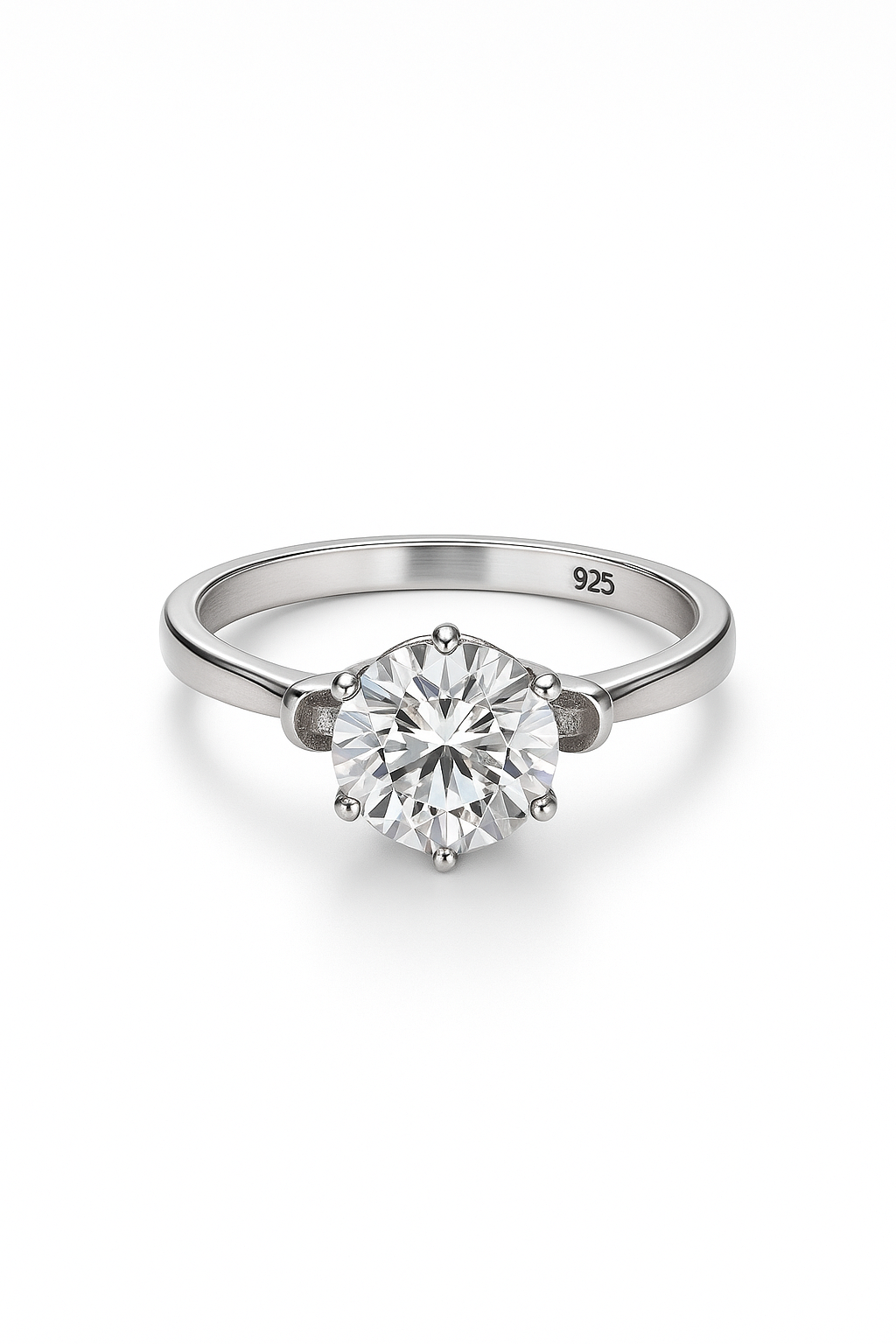 Anillo Solitario Modelo Elora