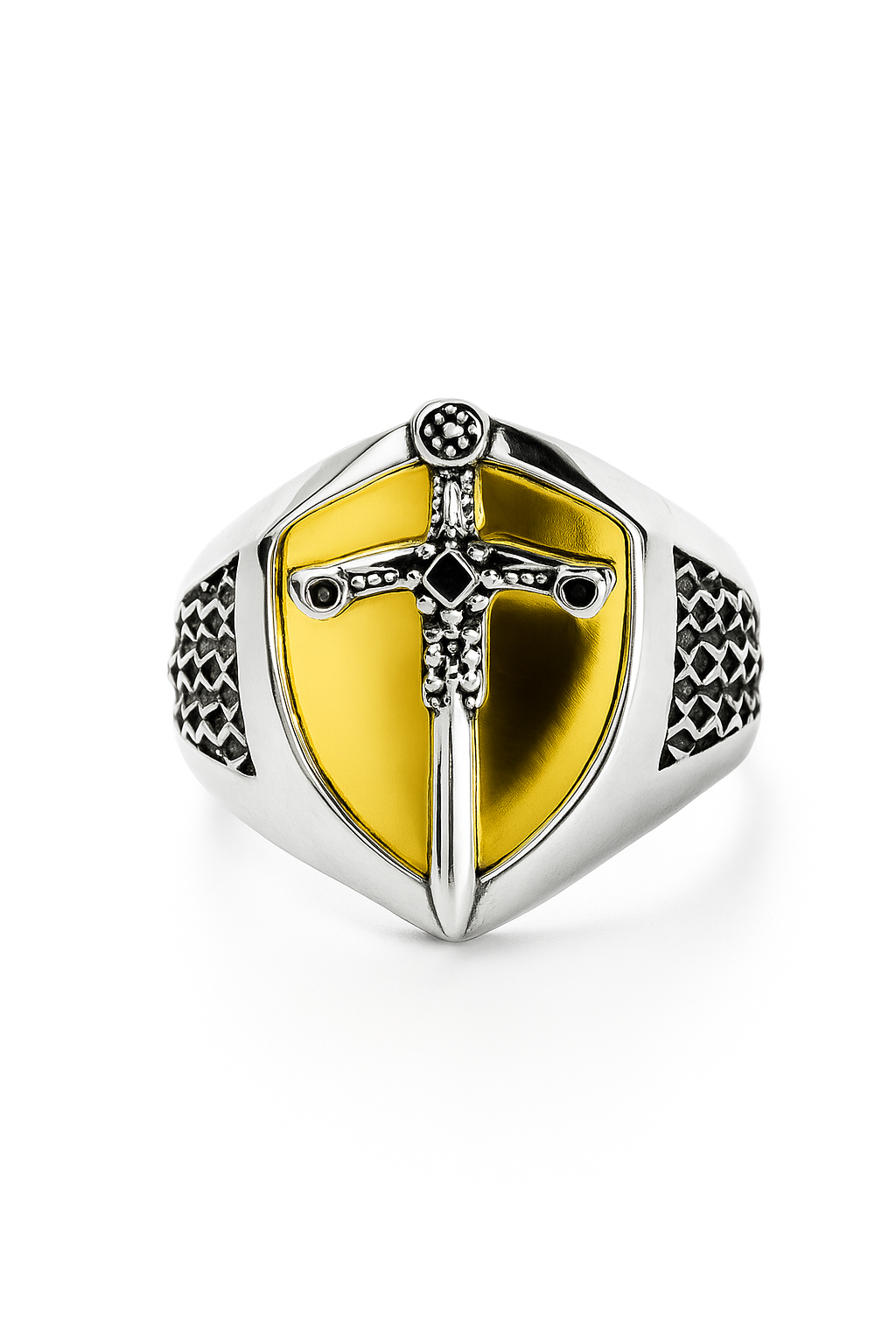 Anillo modelo Escudo y Espada