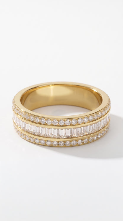 Anillo Infinito modelo Amarisse Oro 18k