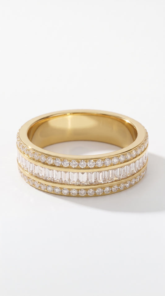 Anillo Infinito modelo Amarisse Oro 18k