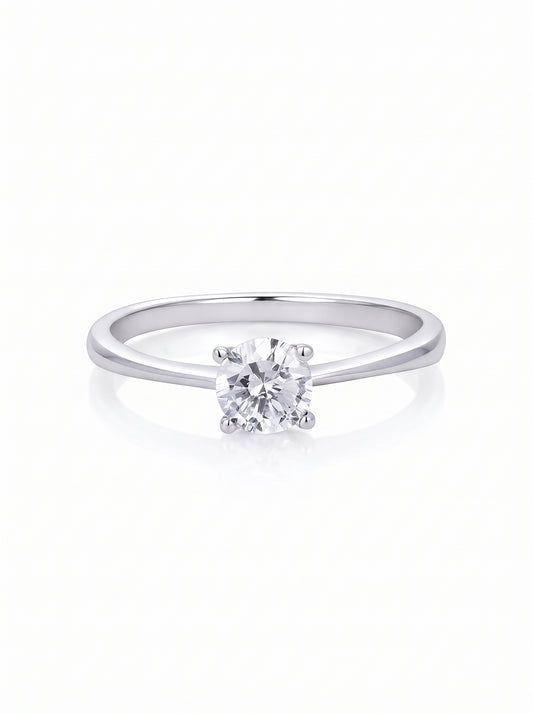 Anillo Solitario modelo Isolde