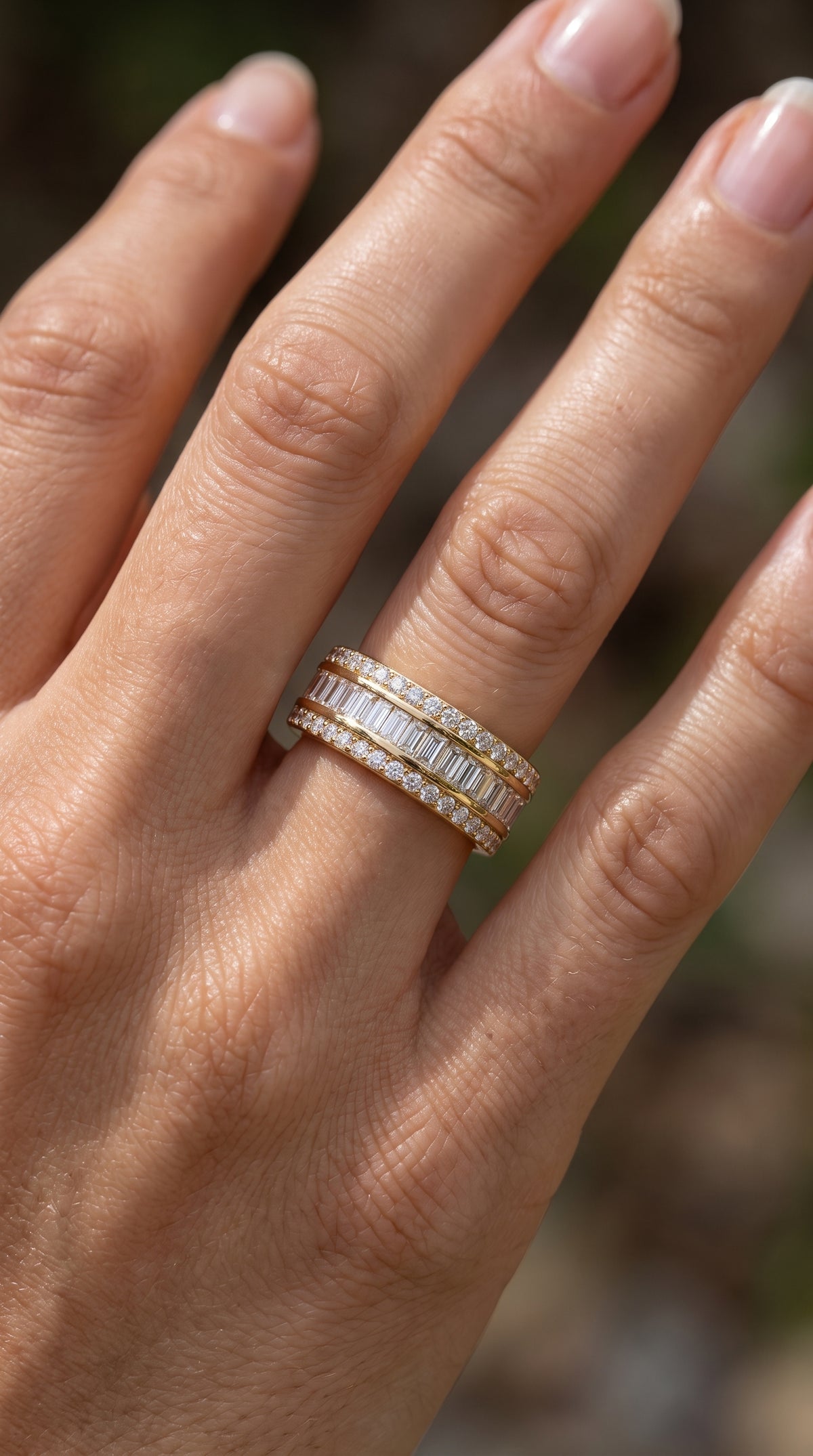 Anillo Infinito modelo Amarisse Oro 18k