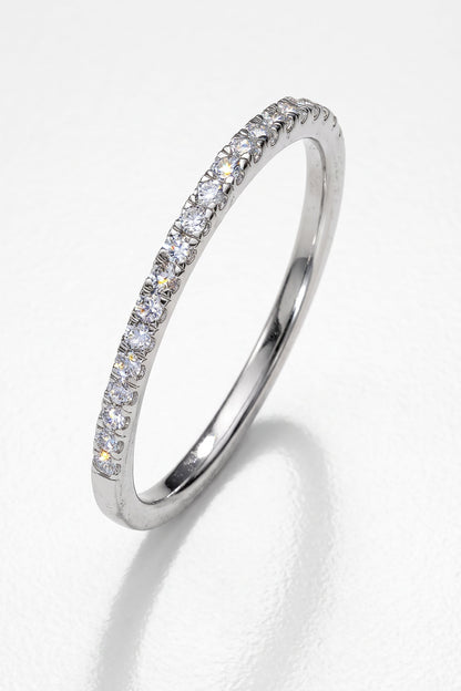 Anillo medio Cintillo modelo Élise Oro 18k