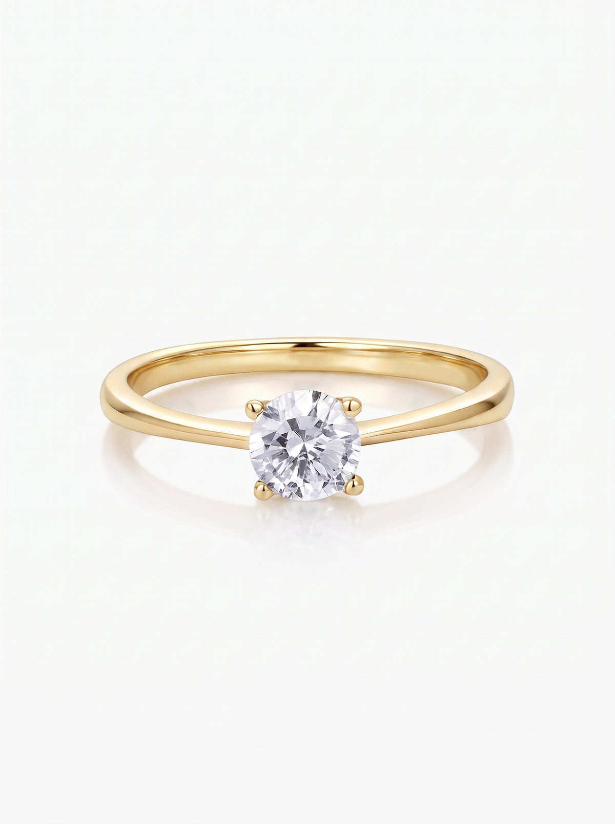 Anillo Solitario modelo Isolde