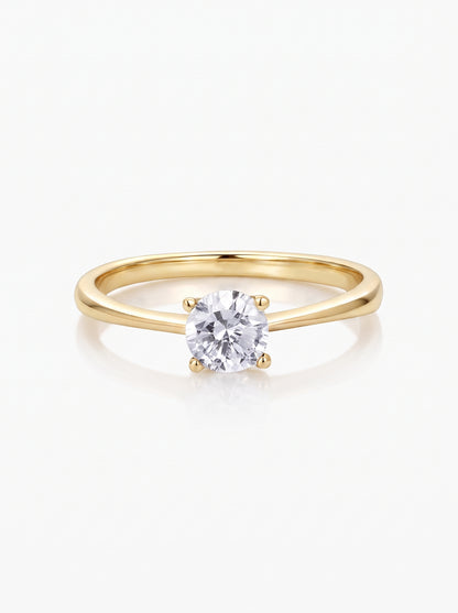 Anillo Solitario modelo Isolde