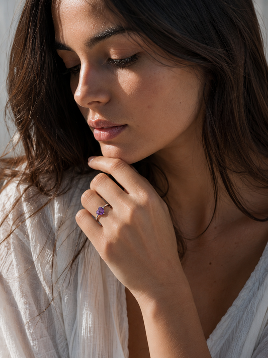 Anillo corazón modelo Moira