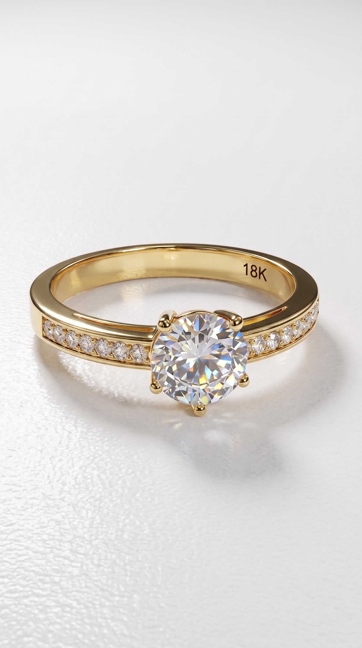 Anillo Oro 18K modelo Bela