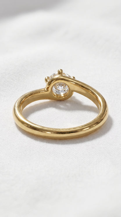 Anillo Oro 18K Modelo Inés