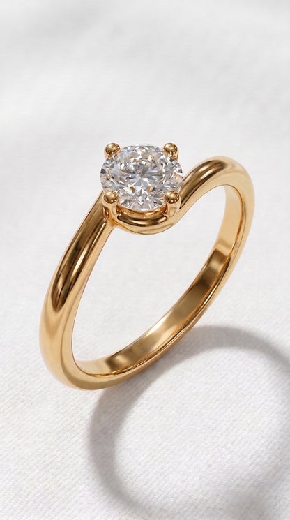Anillo Oro 18K Modelo Inés