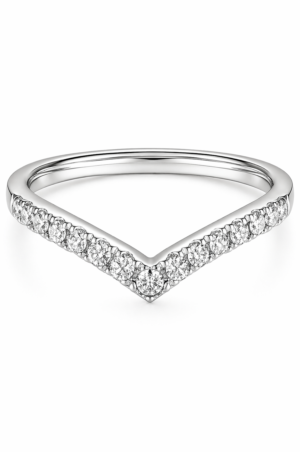 Anillo "V" modelo Valerie Oro 18k