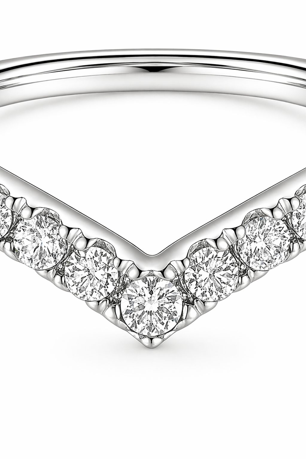 Anillo "V" modelo Valerie Oro 18k