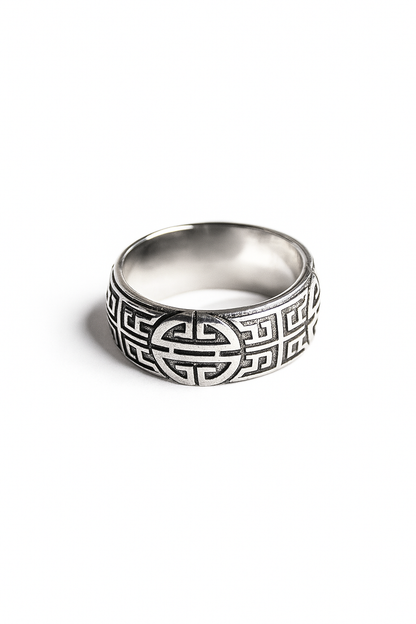 Anillo de Plata modelo Celta