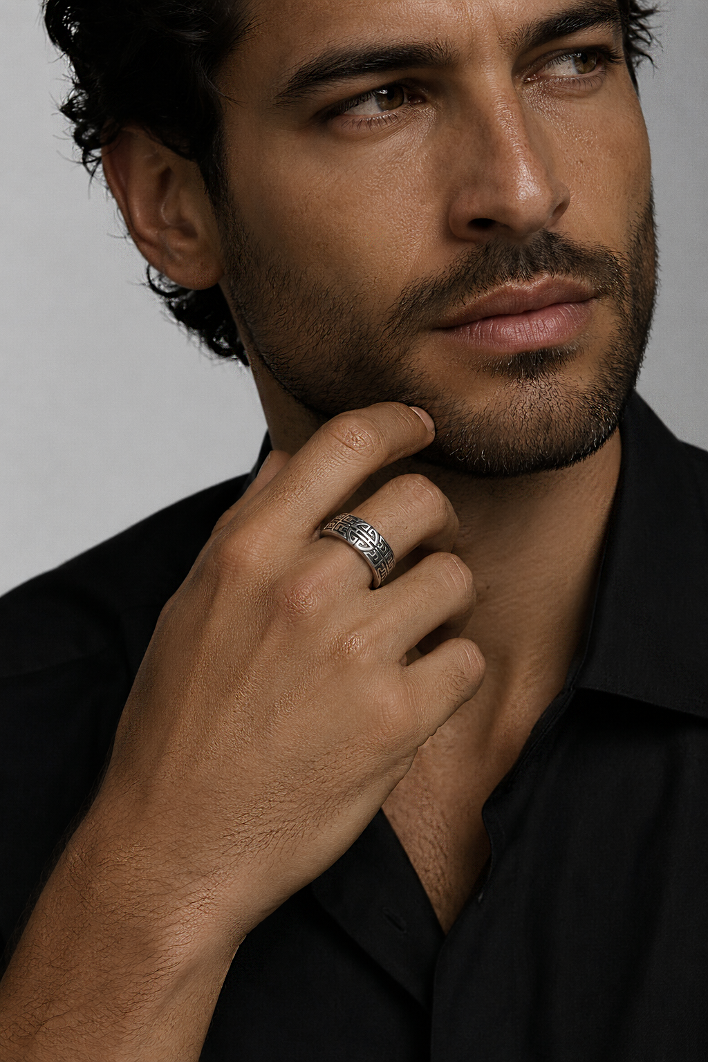 Anillo de Plata modelo Celta