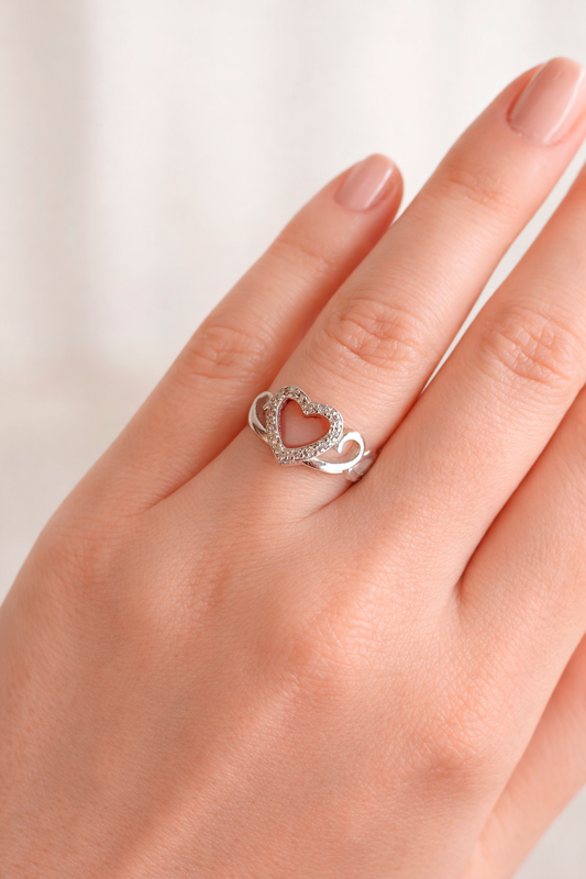 Anillo de plata modelo Amelie