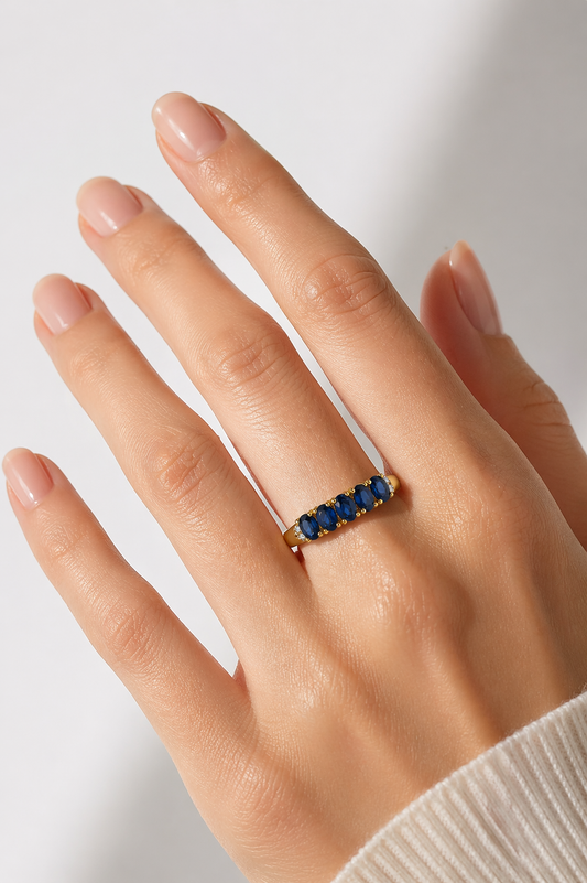 Anillo Oro 10k modelo Azura