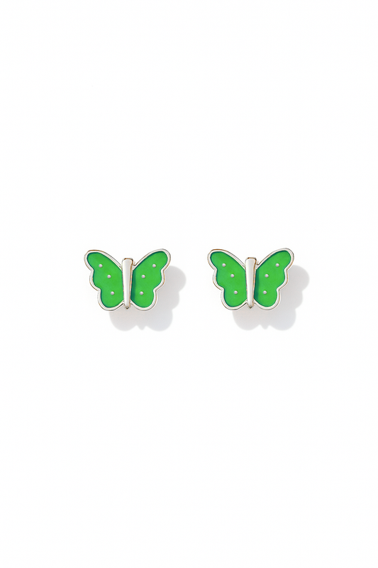 Aros de Mariposa Modelo Mila