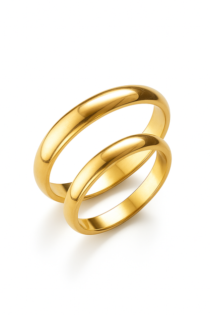 Alianza estilo ingles 3mm Modelo Kairos