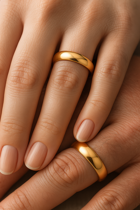 Alianzas estilo ingles de 3mm modelo Lumi