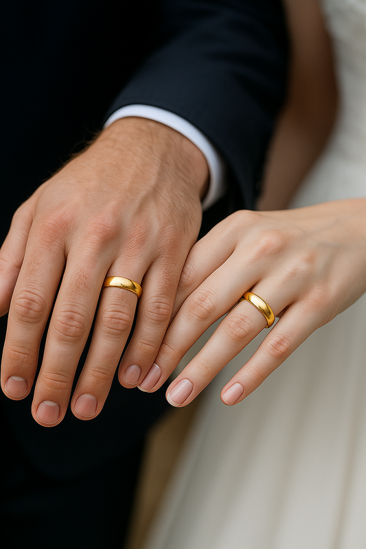 Alianzas media caña 4mm Modelo Mylos