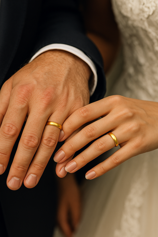 Alianzas media caña 3mm modelo Ren