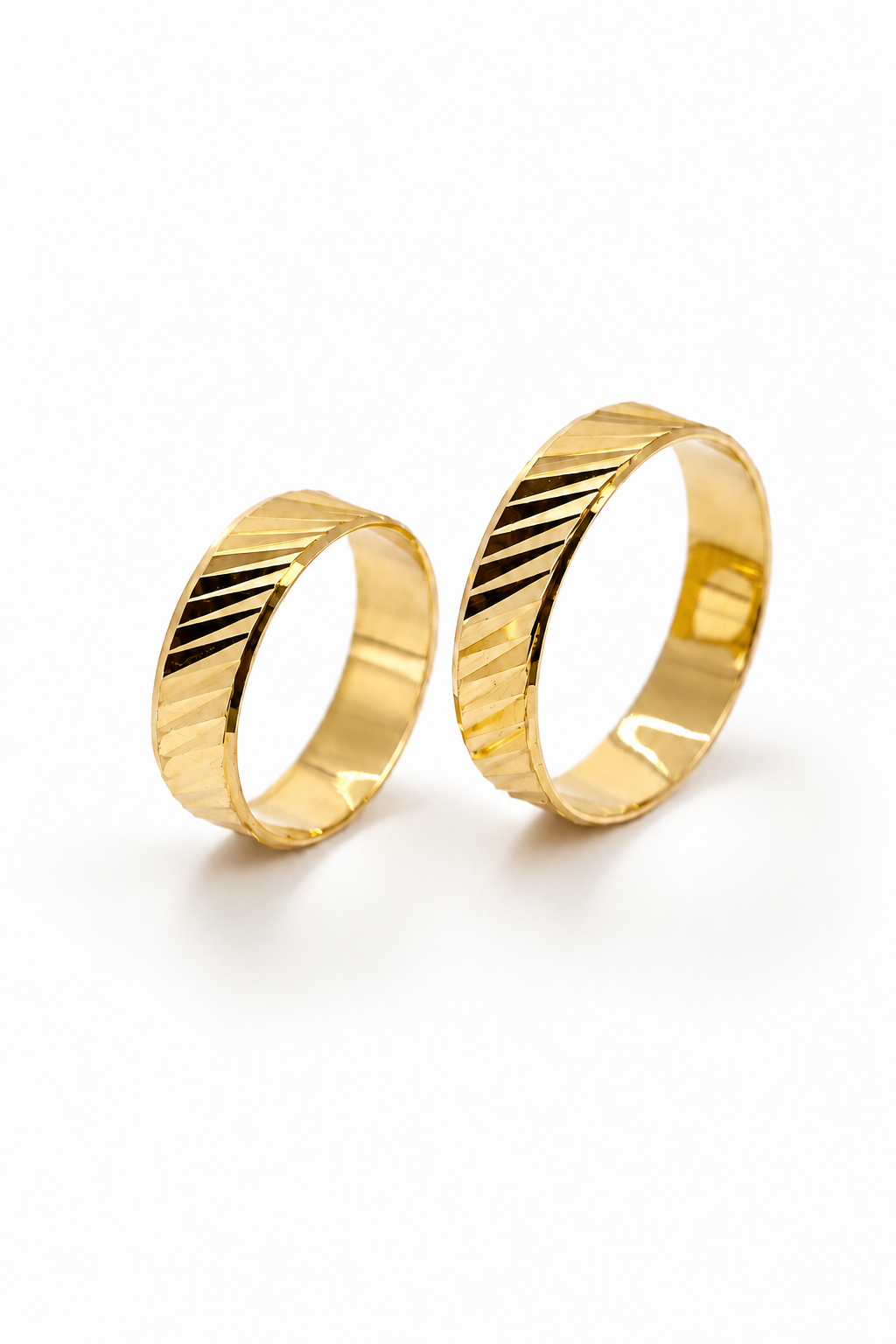 Argollas modelo Luminis Oro 18k