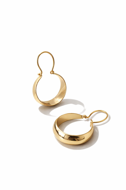 Aros Bote Oro 18k N°5 modelo Elena
