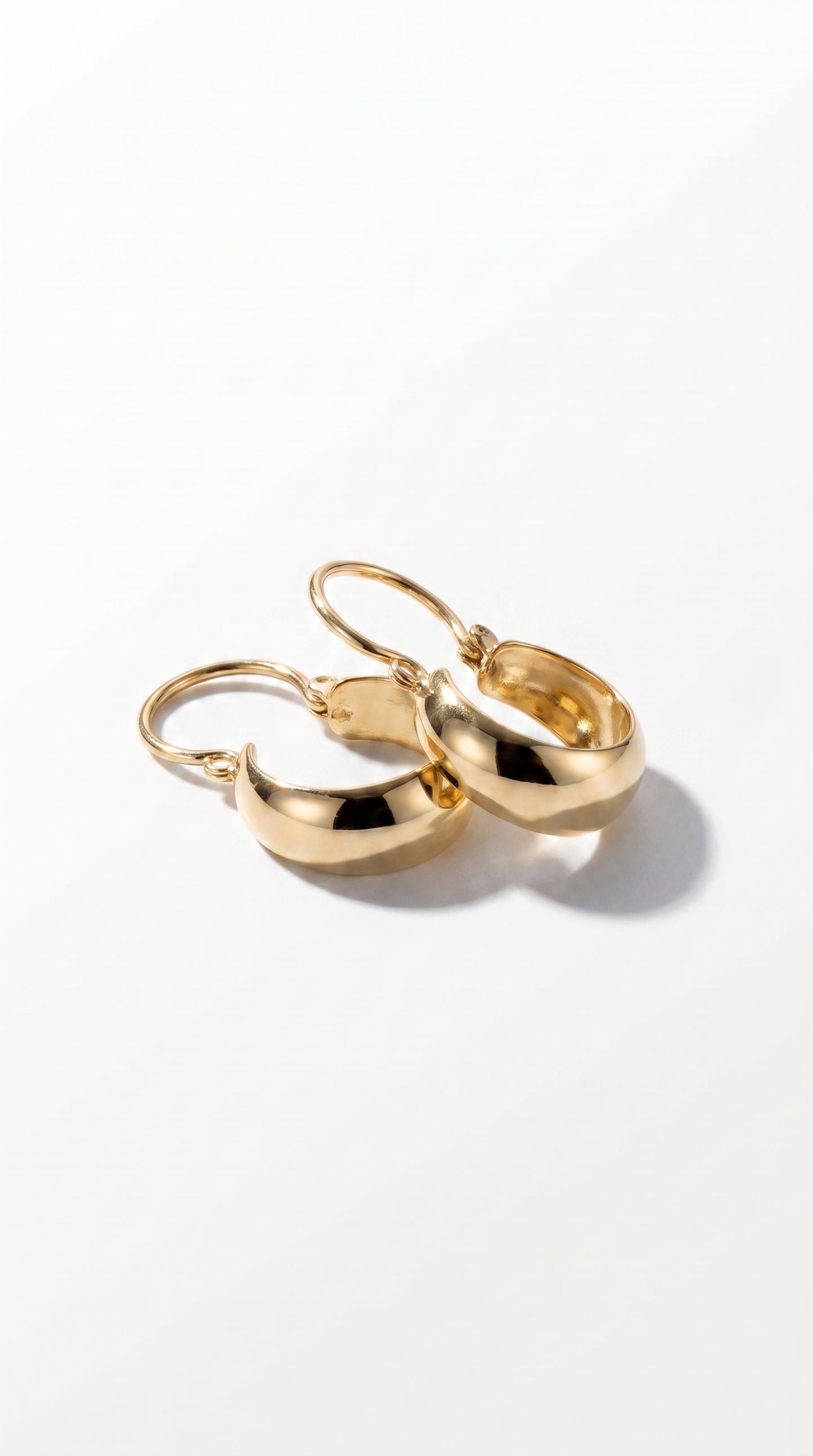 Aros Bote #1 Oro 18K modelo Cristina