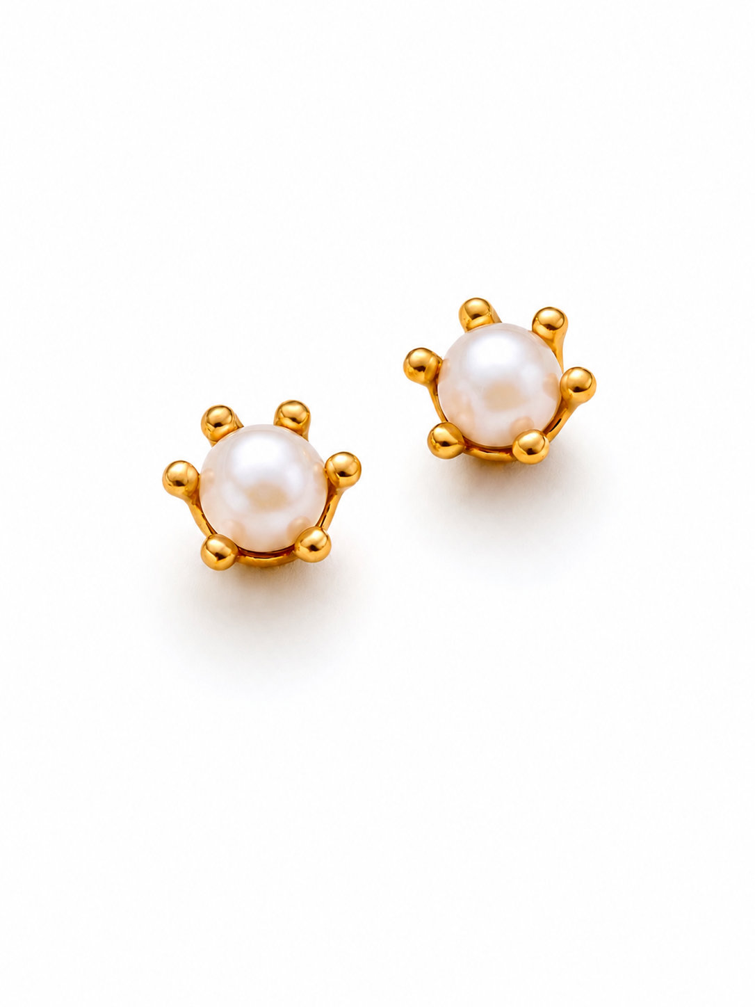 Aros abridores con perla modelo Aerin