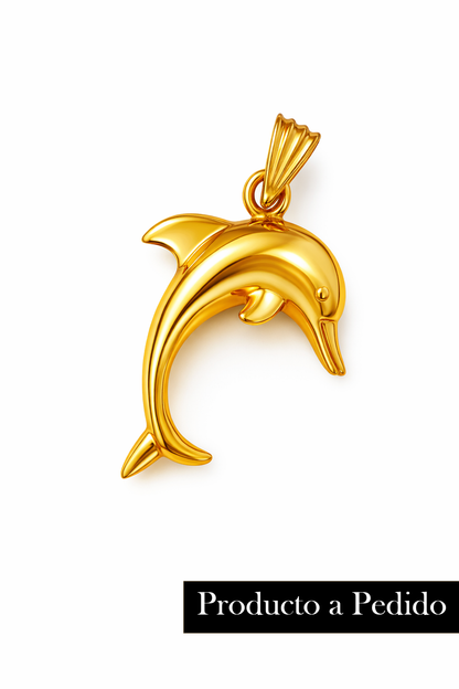 Colgante Delfín de Oro 18k modelo Nereus