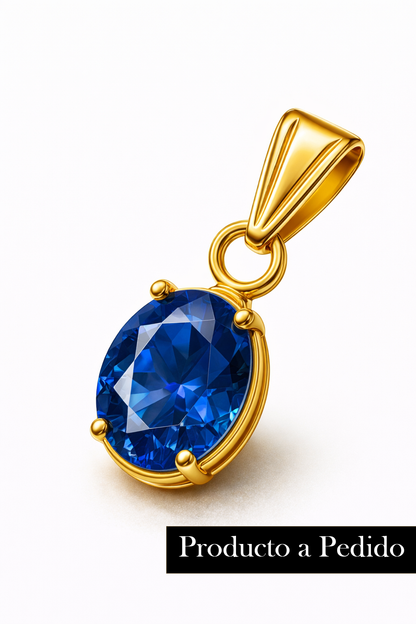 Colgante con Circón modelo Ignis de Oro 18k