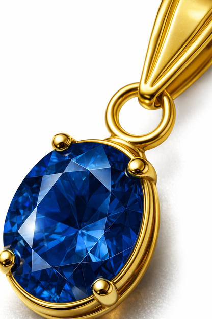 Colgante con Circón modelo Ignis de Oro 18k