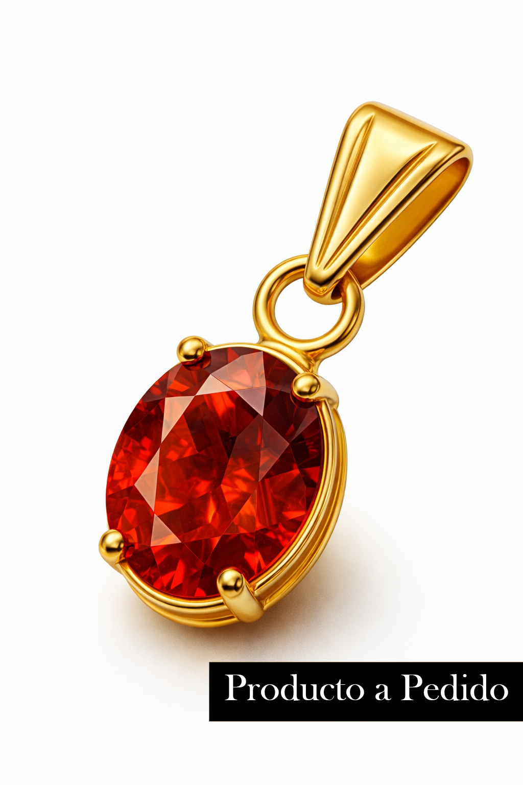 Colgante con Circón modelo Ignis de Oro 18k