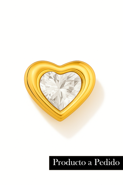 Colgante corazón Oro 18k modelo Amoris