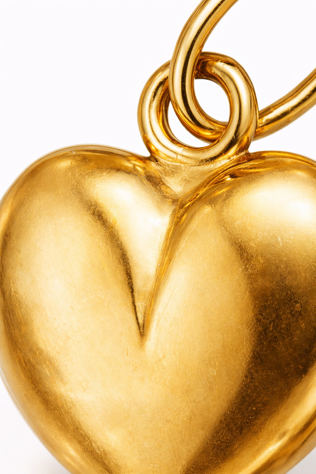 Colgante de Corazón de Oro 18k Modelo Amore