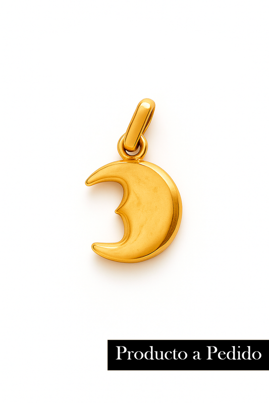 Colgante de Luna Modelo Aylin Oro 18k