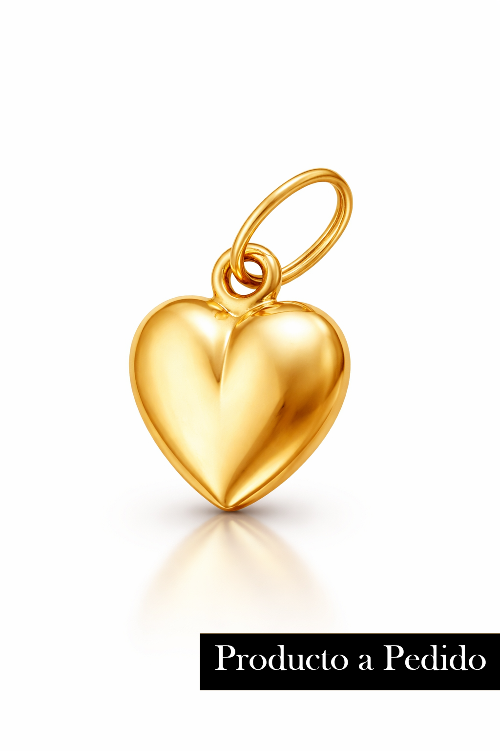 Colgante de Corazón de Oro 18k Modelo Amore
