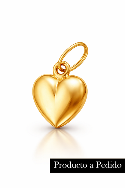 Colgante de Corazón de Oro 18k Modelo Amore